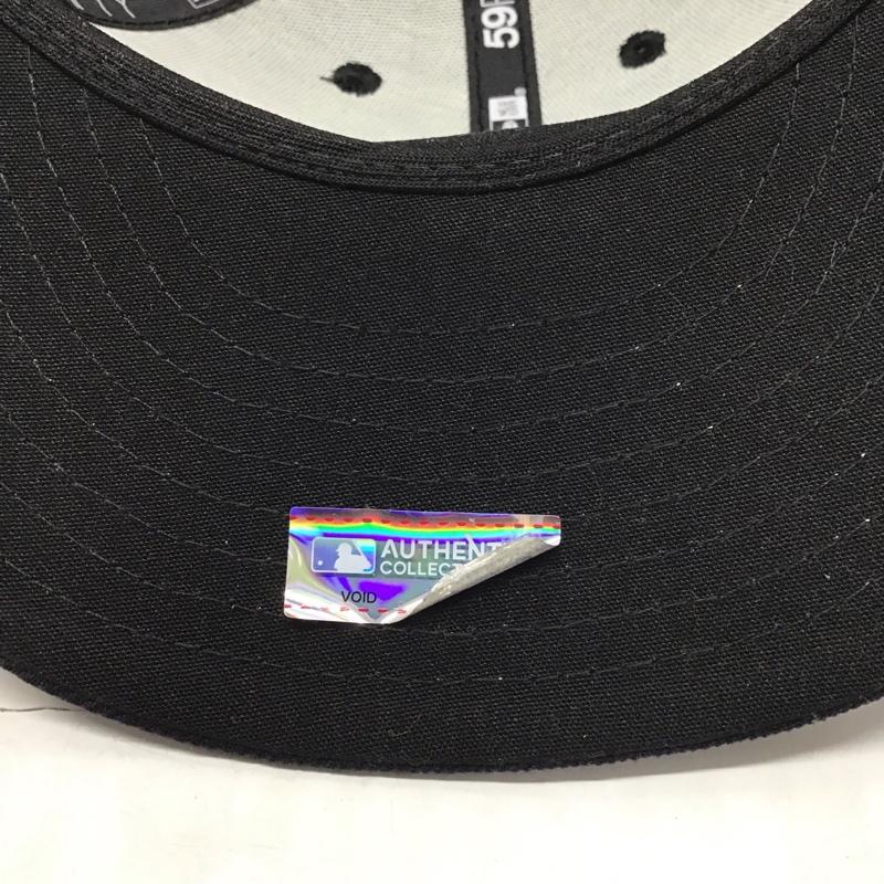 ニューエラ NEW ERA 帽子 キャップ 59FIFTY NY MLB ニューヨーク ヤンキース ロゴ、文字 紺 / ネイビー /  メンズ USED 古着 中古 10120896