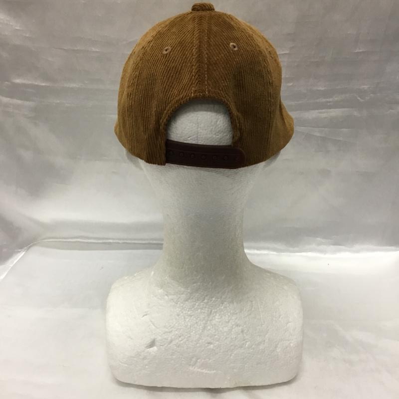 エカル EKAL 帽子 キャップ FE07-1CU003 コーデュロイ ロゴ、文字 茶 / ブラウン /  メンズ USED 古着 中古 10120015