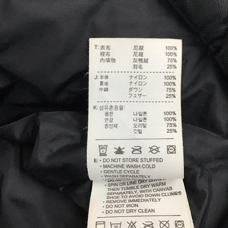 ナイキ NIKE ジャケット、上着 ダウンジャケット h40610qve L 無地 黒 / ブラック /  メンズ USED 古着 中古 10123357