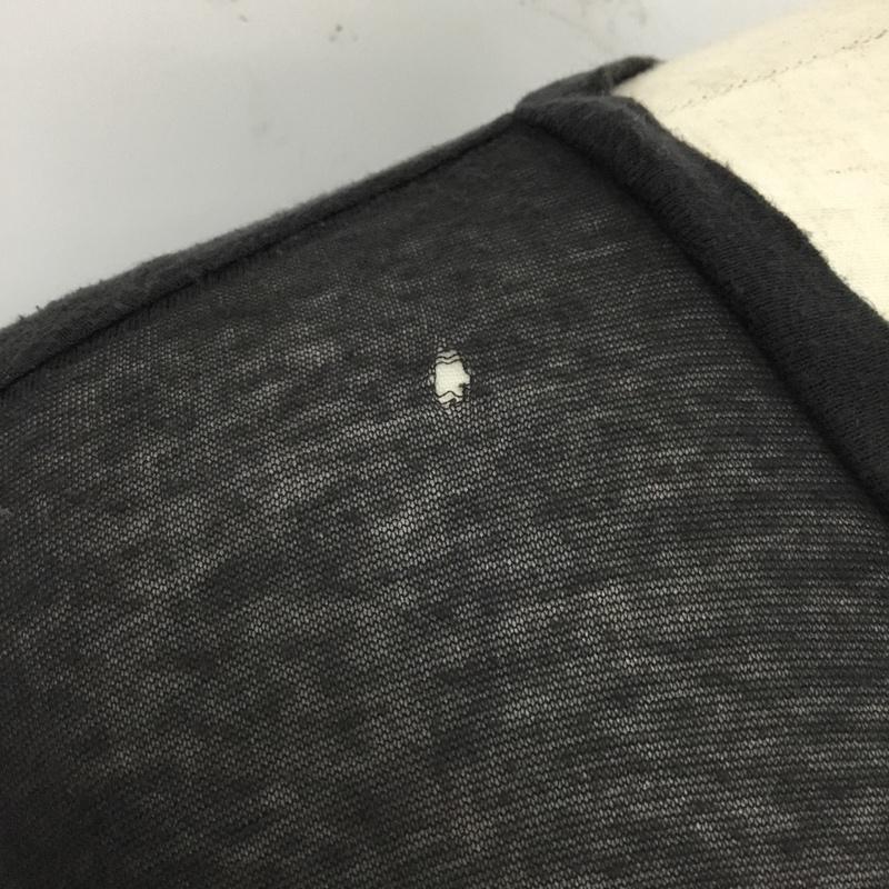 ナンバーナイン NUMBER (N)INE Tシャツ 半袖 Brads期 Vネック 2 ロゴ、文字 黒 / ブラック /  メンズ USED 古着 中古 10119769