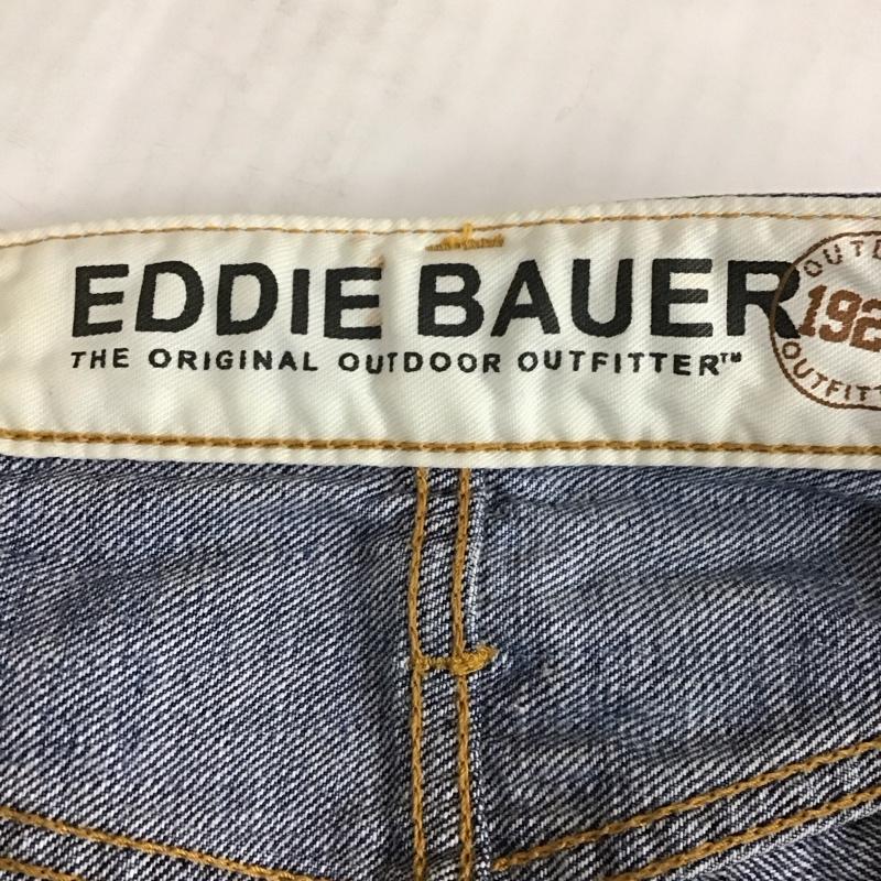 エディーバウアー Eddie Bauer パンツ デニム、ジーンズ デニムパンツ ストレートパンツ ワイドパンツ カジュアルパンツ 32インチ 無地 インディゴ / インディゴ /  メンズ USED 古着 中古 10115146
