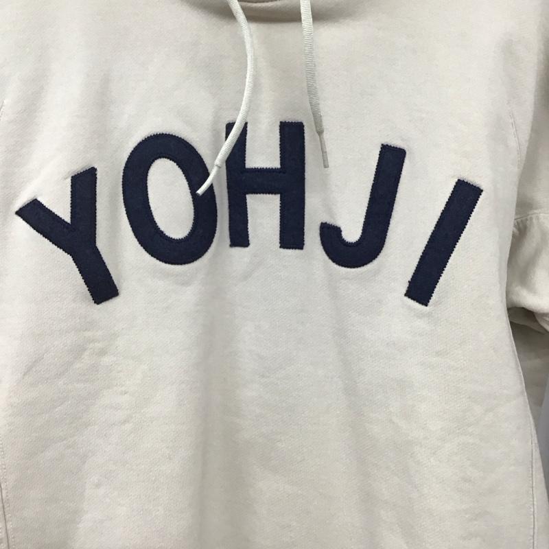 アディダス adidas パーカー 長袖 FJ0441 Y-3 Yohji Yamamoto M ロゴ、文字 ベージュ / ベージュ /  メンズ USED 古着 中古 10145667