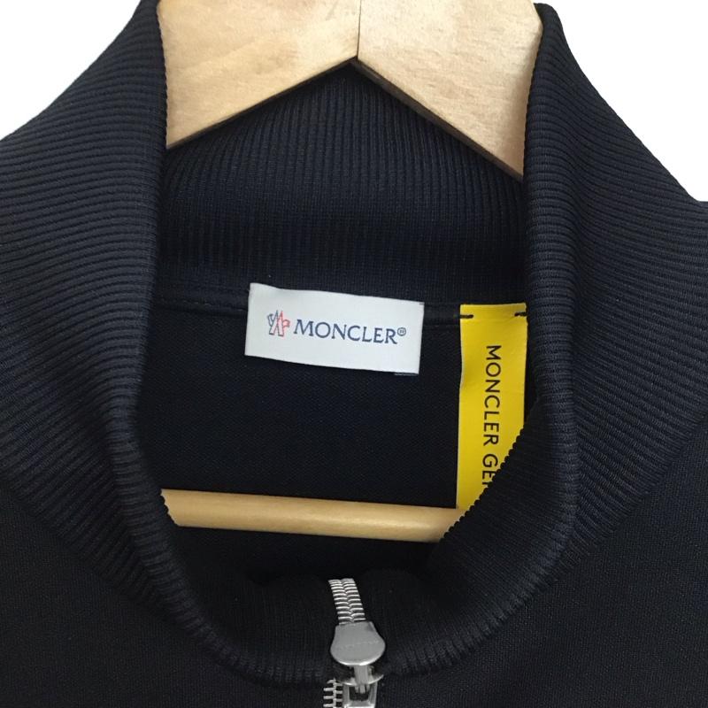 モンクレール MONCLER ジャケット、上着 ジャケット、ブレザー g209l8p00004 899a1 21AW PALMANGELSMAGLIACARDIGAN ジャージ L ロゴ、文字 黒 / ブラック /  メンズ USED 古着 中古 10142122