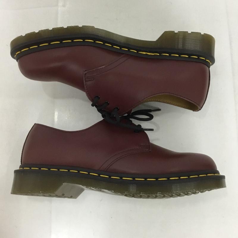 ドクターマーチン Dr.Martens 革靴 革靴 GV12T 3EYE SHOE 3ホール UK7 箱有 US：8 無地 茶 / ブラウン /  メンズ USED 古着 中古 10132961