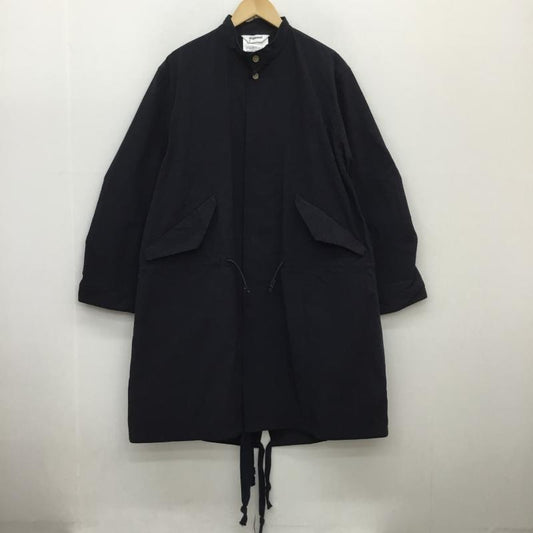 ディガウェル DIGAWEL コート トレンチコート 1 無地 紺 / ネイビー /  メンズ USED 古着 中古 10112612