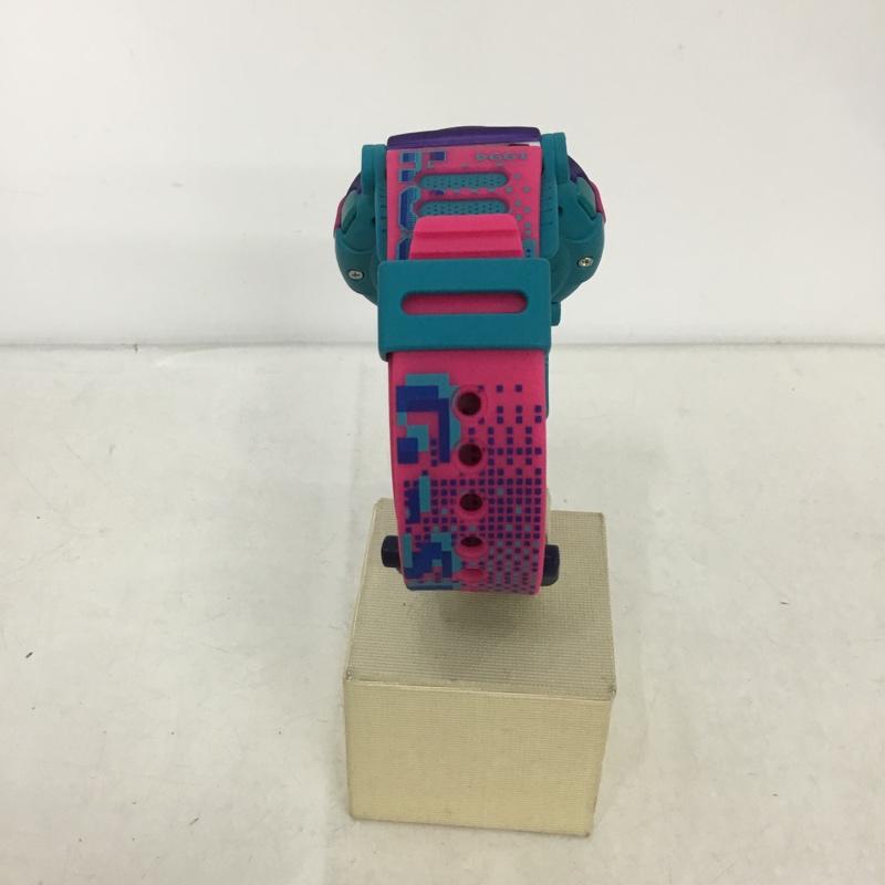 ジーショック G-SHOCK 腕時計 デジタル 2022DJ15804 GA-B001 箱有 ロゴ、文字 桃 / ピンク / X 紫 / パープル / X 水色 / ライトブルー /  メンズ USED 古着 中古 10140614