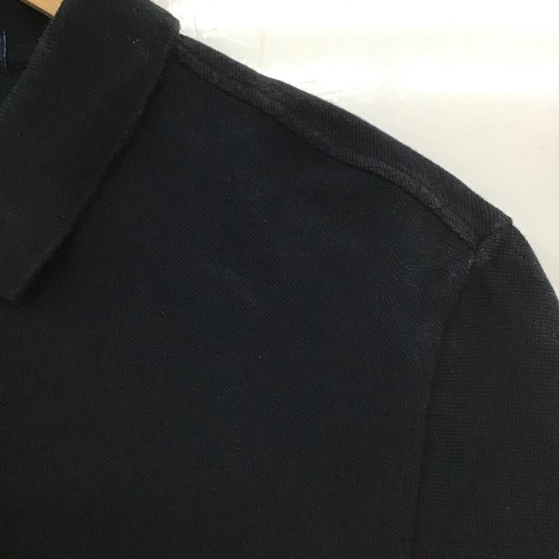 ポロバイラルフローレン Polo by RALPH LAUREN ポロシャツ 半袖 半袖ポロシャツ 半袖カットソー カラーシャツ ロゴ、文字 黒 / ブラック /  ボーイズ USED 古着 中古 10131270