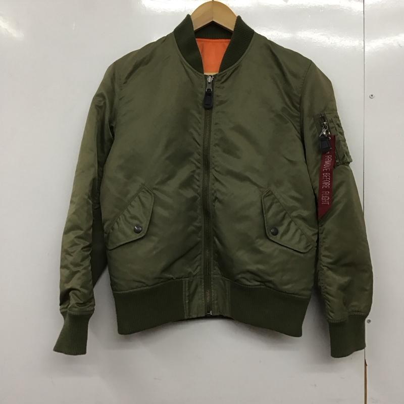 アヴィレックス AVIREX ジャケット、上着 ジャンパー、ブルゾン 6242066 MA-1 フライトジャケット M 無地 カーキ / カーキ /  メンズ USED 古着 中古 10145218