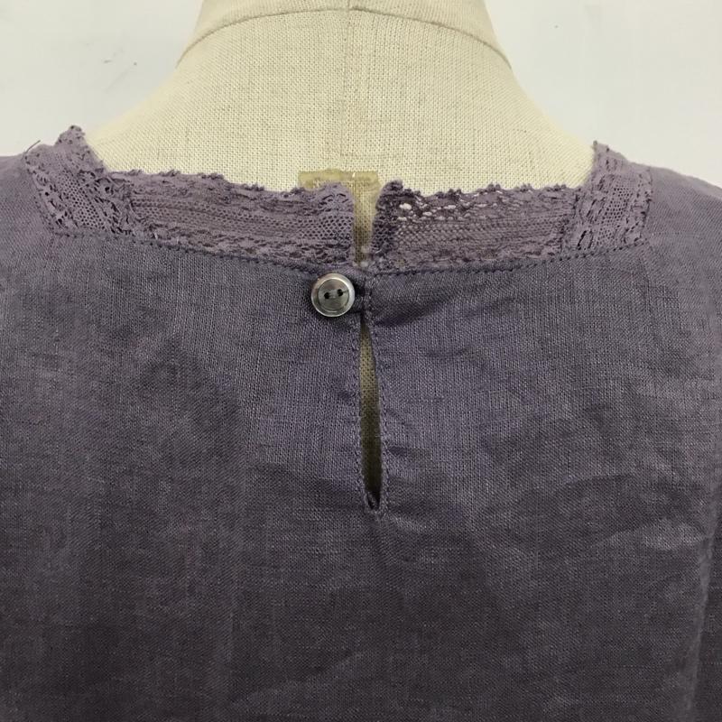 サマンサモスモス Samansa Mos2 ワンピース ロングスカート 70-1100270 半袖 M 無地 紺 / ネイビー /  レディース USED 古着 中古 10112635
