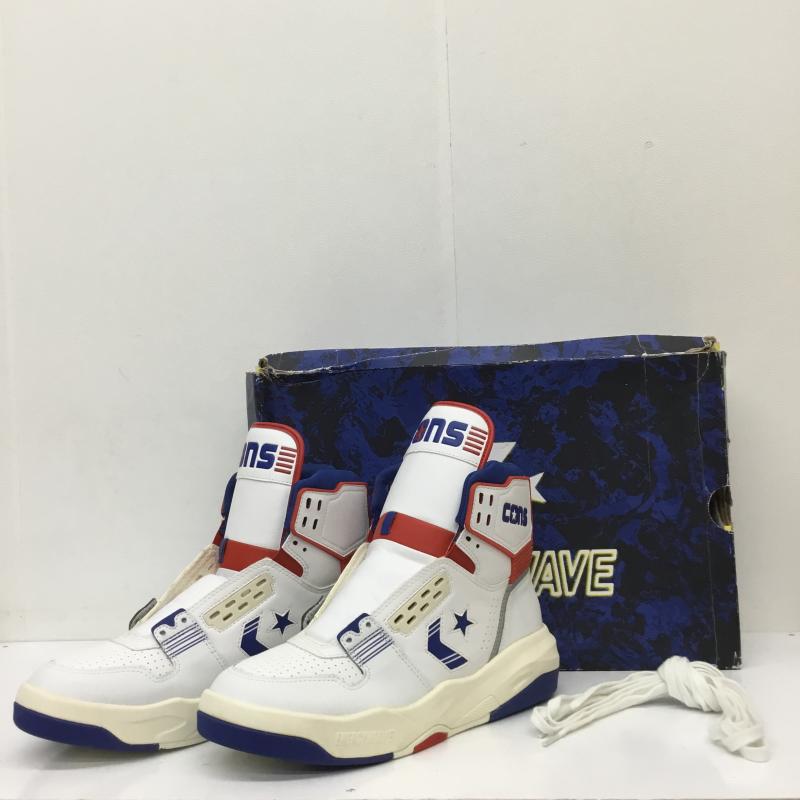 コンバース CONVERSE スニーカー スニーカー ERX-400 EW HI 27.0cm ロゴ、文字 白 / ホワイト /  メンズ USED 古着 中古 10110133
