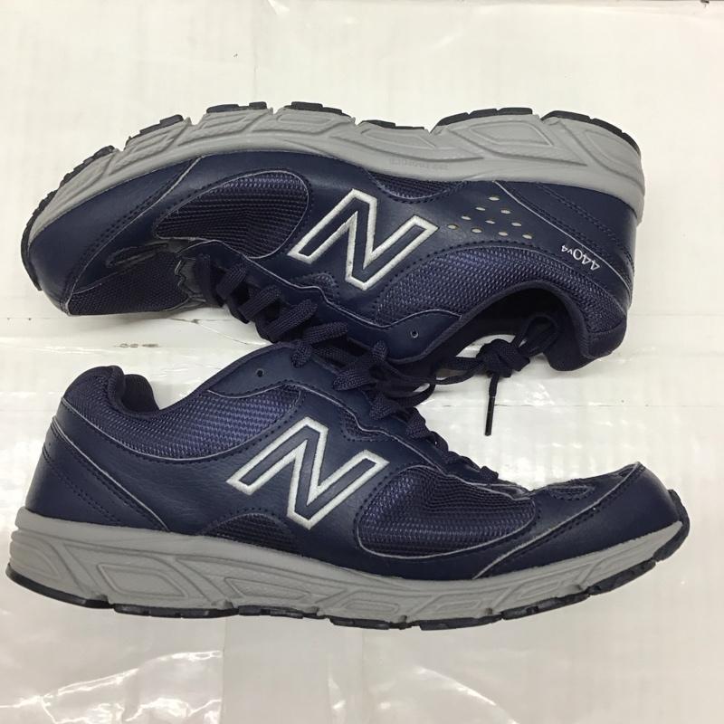 ニューバランス New Balance スニーカー スニーカー M440NV4 27cm 27.0cm ロゴ、文字 紺 / ネイビー /  メンズ USED 古着 中古 10118857