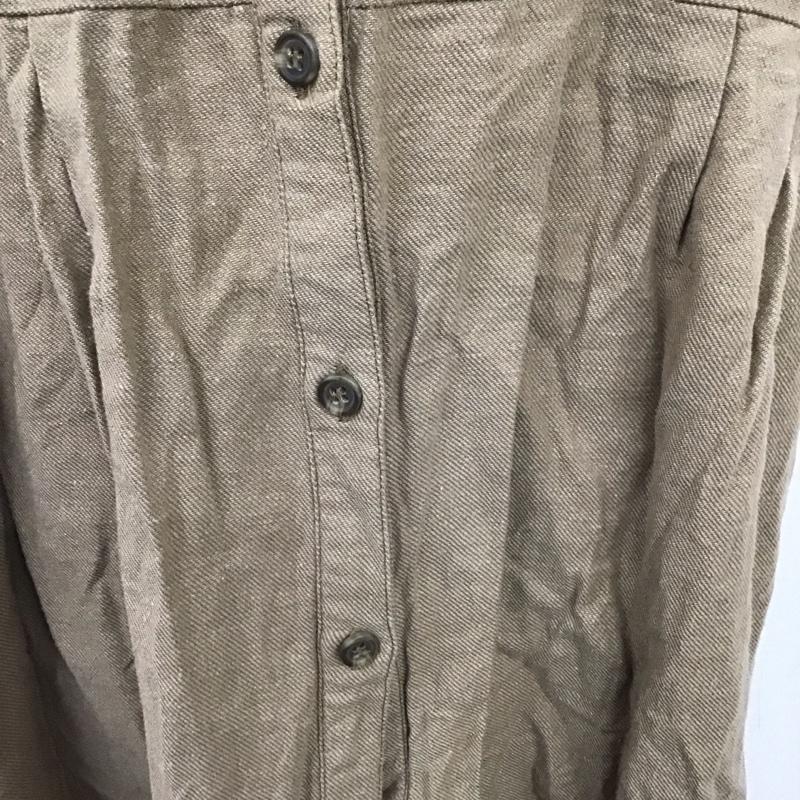 サマンサモスモス Samansa Mos2 シャツ、ブラウス 七分袖 FREE 無地 茶 / ブラウン /  レディース USED 古着 中古 10121210