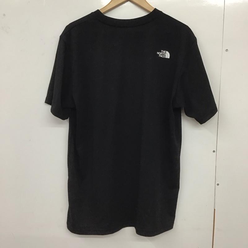 ザノースフェイス THE NORTH FACE Tシャツ 半袖 nt82481 DigitalLogoTee 半袖カットソー プリントTシャツ XL ロゴ、文字 黒 / ブラック /  メンズ USED 古着 中古 10128664