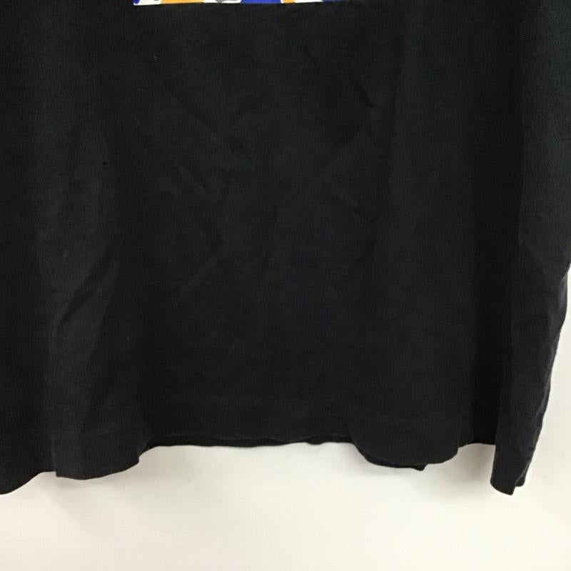 ベイプ BAPE Tシャツ 半袖 半袖カットソー プリントTシャツ クルーネックカットソー L プリント 黒 / ブラック /  メンズ USED 古着 中古 10150587