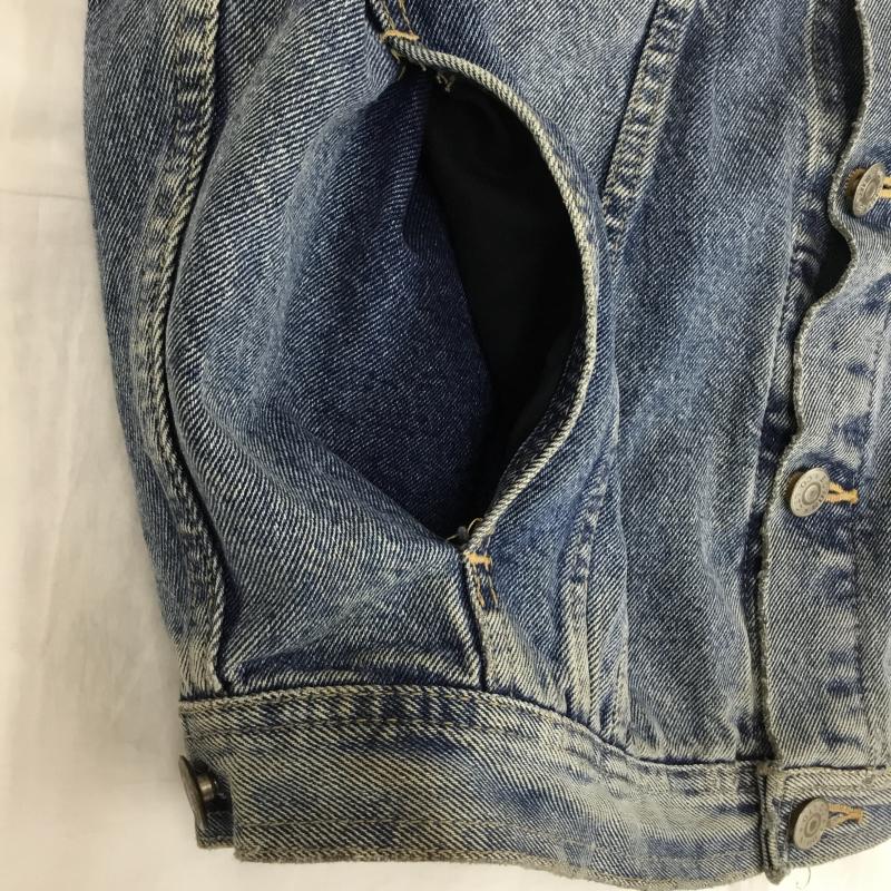 エドウィン EDWIN ジャケット、上着 ジャケット、ブレザー デニムジャケット L 無地 青 / ブルー /  メンズ USED 古着 中古 10135987