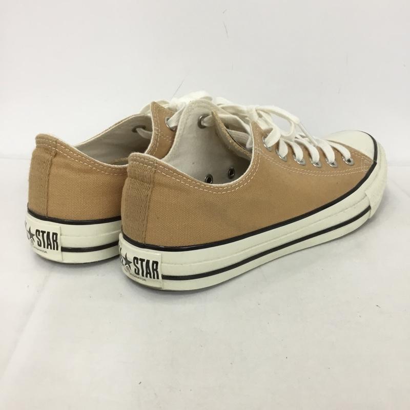 コンバース CONVERSE スニーカー スニーカー 1SC442 ALL STAR US COLORS OX 25cm 25.0cm ロゴ、文字 ベージュ / ベージュ /  レディース USED 古着 中古 10132027
