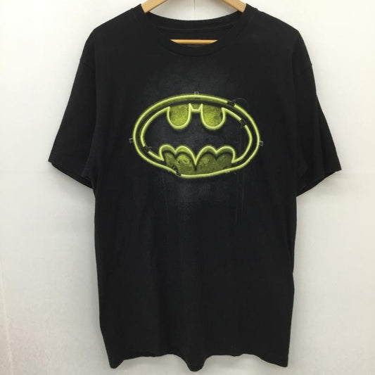 ユーズドクロージング used clothes Tシャツ 半袖 BATMAN RN115665 Tシャツ 黒 L プリント 黒 / ブラック /  メンズ USED 古着 中古 10130956