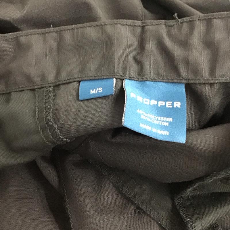 プロッパー PROPPER パンツ ワークパンツ、ペインターパンツ ワイドパンツ カジュアルパンツ ワークパンツ カーゴパンツ M 無地 黒 / ブラック /  メンズ USED 古着 中古 10140461