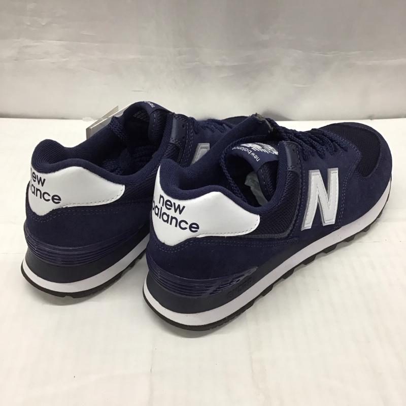 ニューバランス New Balance スニーカー スニーカー ML574EN2 タグ付き 26.5cm 26.5cm ロゴ、文字 紺 / ネイビー / X 白 / ホワイト /  メンズ USED 古着 中古 10121612