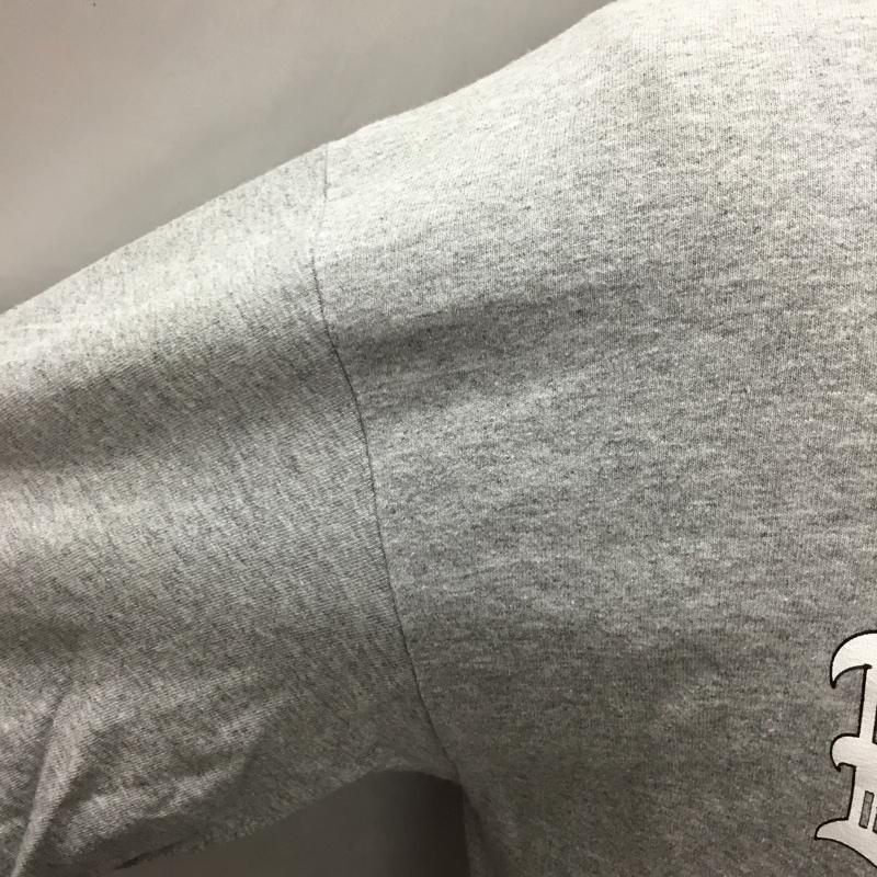 ネスタブランド NESTABRAND Tシャツ 半袖 クルーネック ロゴ、文字 灰 / グレー /  メンズ USED 古着 中古 10119812