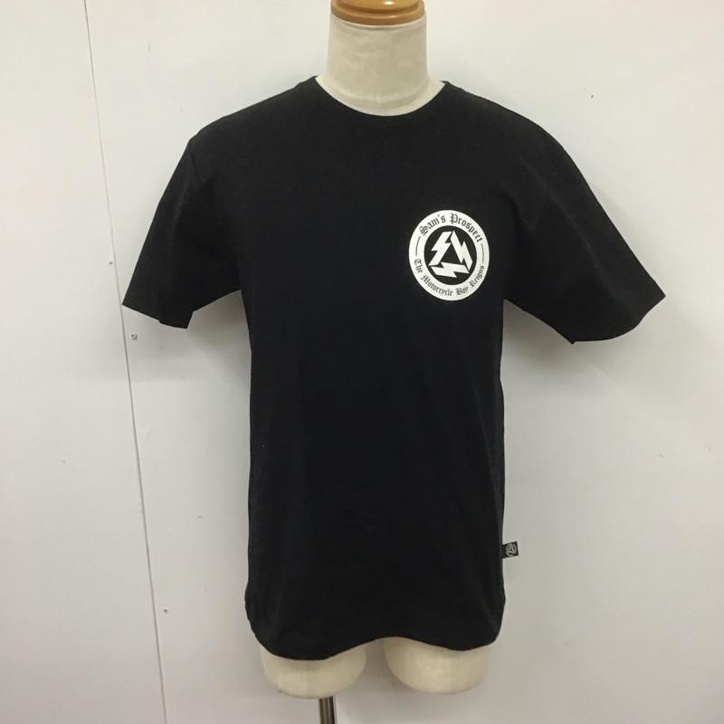 プロスペクト PROSPECT Tシャツ 半袖 半袖カットソー プリントTシャツ クルーネックカットソー S プリント 黒 / ブラック /  メンズ USED 古着 中古 10126610