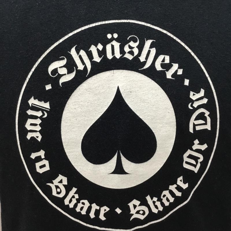 スラッシャー THRASHER Tシャツ 半袖 S プリント 黒 / ブラック /  メンズ USED 古着 中古 10112742