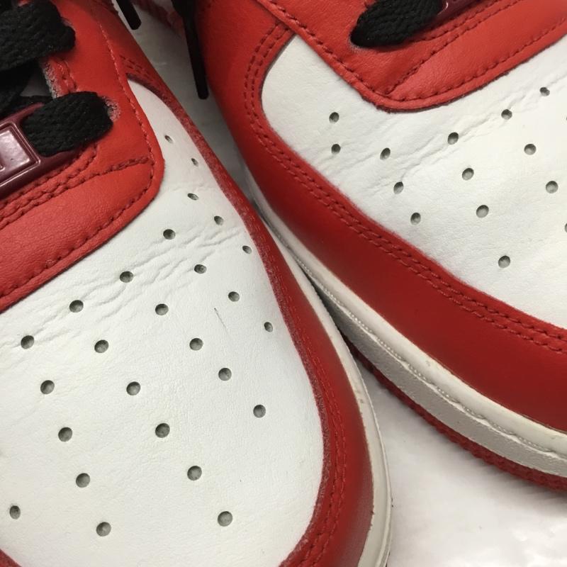 ナイキ NIKE スニーカー スニーカー AQ3778-992 BY YOU AIR FORCE1 28cm 箱有 28.0cm ロゴ、文字 白 / ホワイト / X 赤 / レッド / X 黒 / ブラック /  メンズ USED 古着 中古 10108074