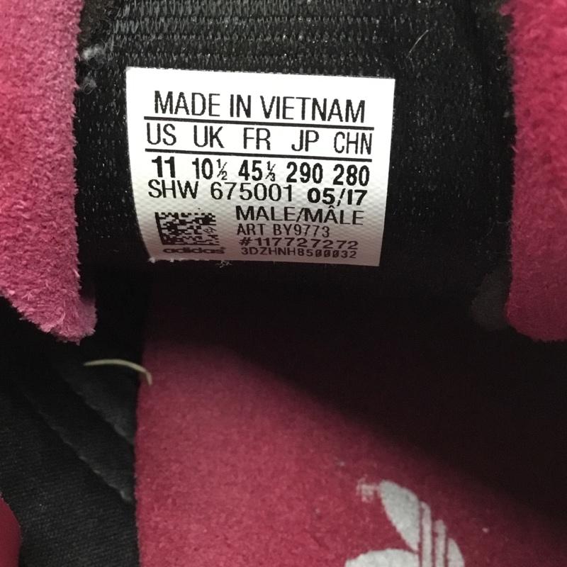 アディダス adidas スニーカー スニーカー BY9773 JEANS SUPER BILLY’S 29cm 29.0cm ロゴ、文字 ボルドー / ボルドー / X 白 / ホワイト /  メンズ USED 古着 中古 10107564
