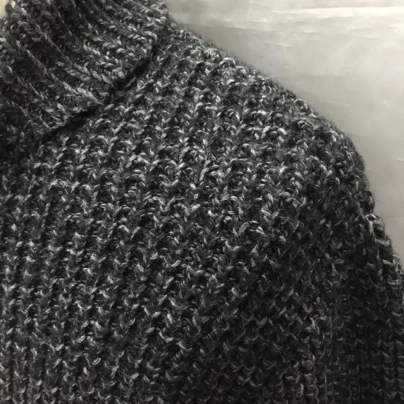 アバクロンビーアンドフィッチ ABERCROMBIE&FITCH ニット、セーター 長袖 長袖ニット ジップアップニットジャケット アウター セーター XXL 無地 灰 / グレー /  メンズ USED 古着 中古 10122398