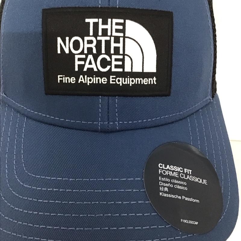 ザノースフェイス THE NORTH FACE 帽子 キャップ NF0A5FXA MUDDER TRUCKER メッシュキャップ タグ付き ロゴ、文字 青 / ブルー /  メンズ USED 古着 中古 10132509