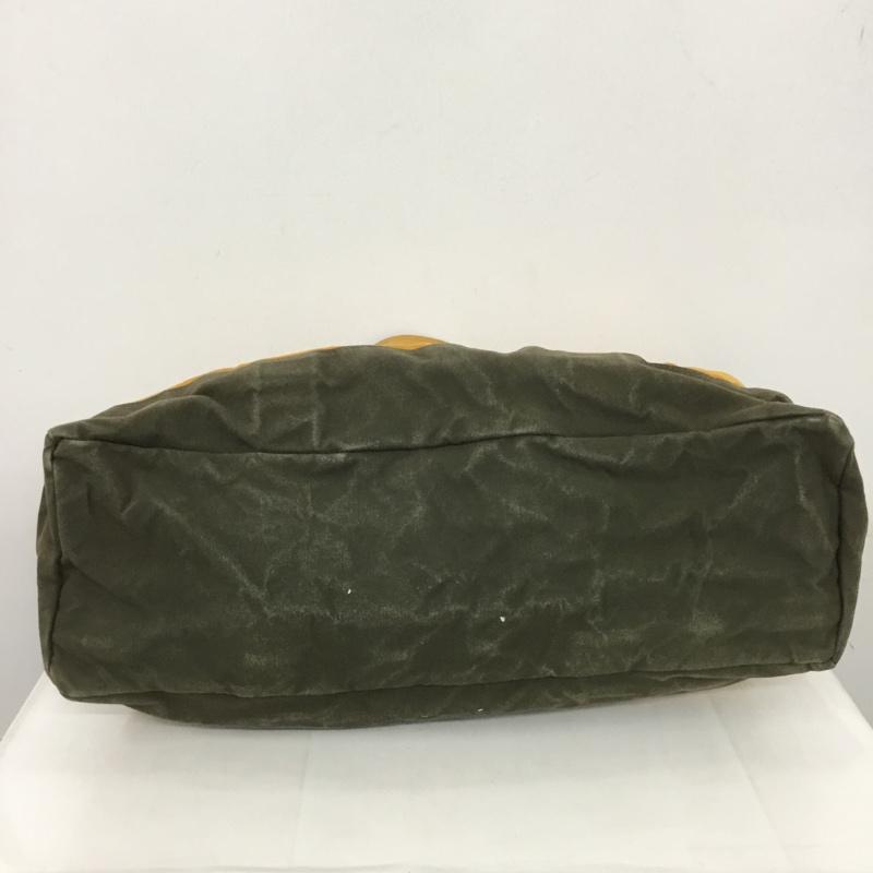 アベイシングエイプ A BATHING APE トートバッグ トートバッグ NGAP Wネーム 90s 90年代 ロゴ、文字 橙 / オレンジ / X カーキ / カーキ /  メンズ USED 古着 中古 10149898