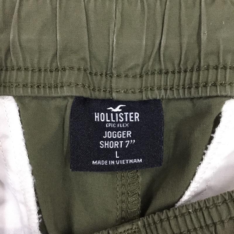 ホリスター Hollister パンツ ショートパンツ ハーフパンツ ショートパンツ カジュアルパンツ L 無地 カーキ / カーキ /  メンズ USED 古着 中古 10108401