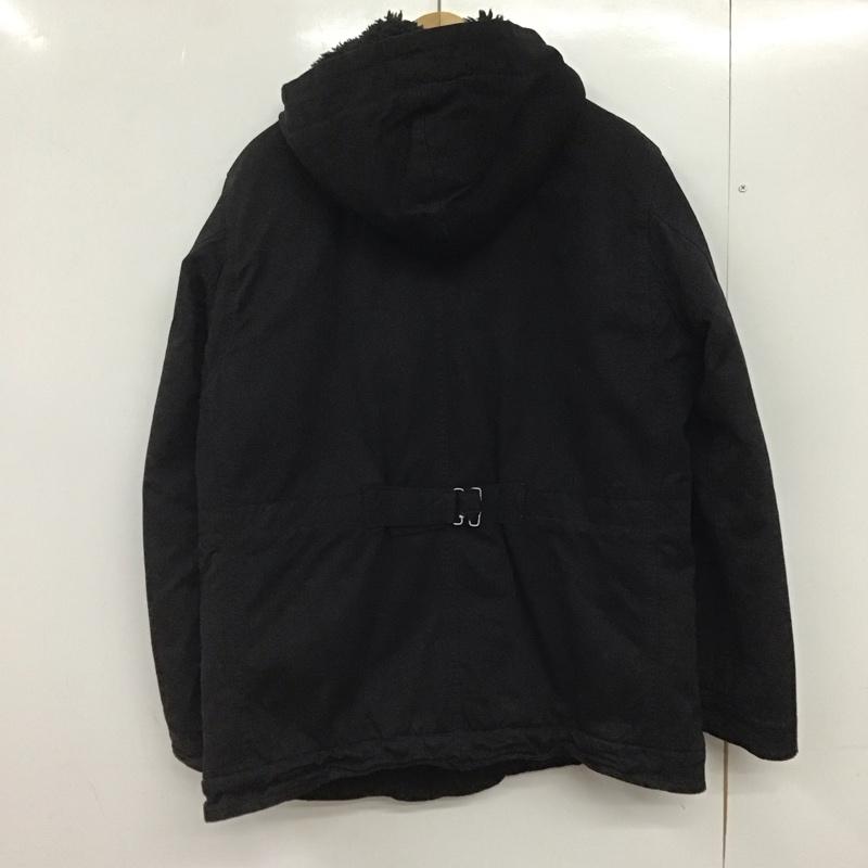 リーバイストラウスアンドコー Levi Strauss & co. ジャケット、上着 ジャンパー、ブルゾン ジップアップジャケット アウター ジップアップパーカー M 無地 黒 / ブラック /  メンズ USED 古着 中古 10146655