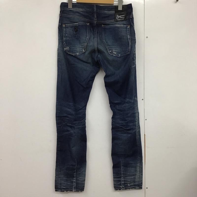 デンハム DENHAM パンツ デニム、ジーンズ 28インチ 無地 インディゴ / インディゴ /  メンズ USED 古着 中古 10141172