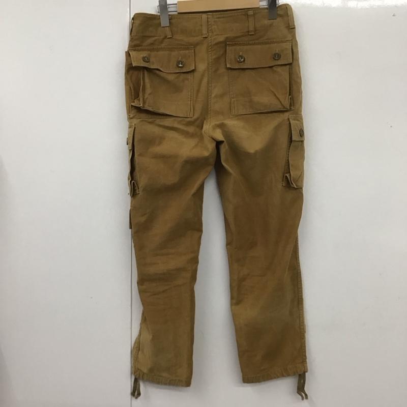 古着 USED パンツ ワークパンツ、ペインターパンツ ワークパンツ ワイドパンツ カジュアルパンツ ミリタリーパンツ 30インチ 無地 ベージュ / ベージュ /  メンズ USED 古着 中古 10110950