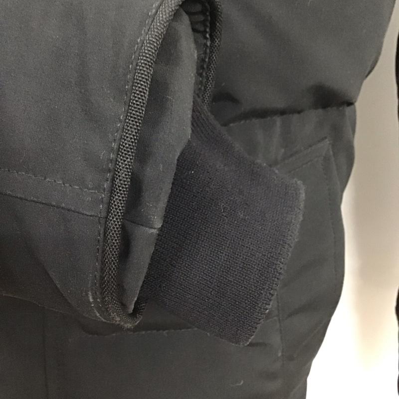 カナダグース CANADA GOOSE ジャケット、上着 ダウンジャケット 3805jma CARSONPARKA ジップアップジャケット ダウンジャケット S ロゴ、文字 黒 / ブラック /  メンズ USED 古着 中古 10123965