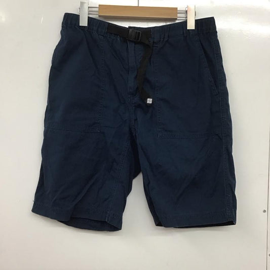 コロンビア Columbia パンツ ショートパンツ ショートパンツ ハーフパンツ カジュアルパンツ L 無地 紺 / ネイビー /  メンズ USED 古着 中古 10133156