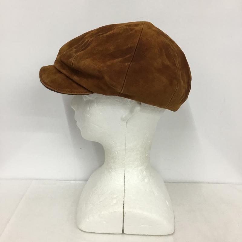 ゲンテン genten 帽子 キャップ dan genten キャスケット 無地 茶 / ブラウン /  メンズ USED 古着 中古 10143663