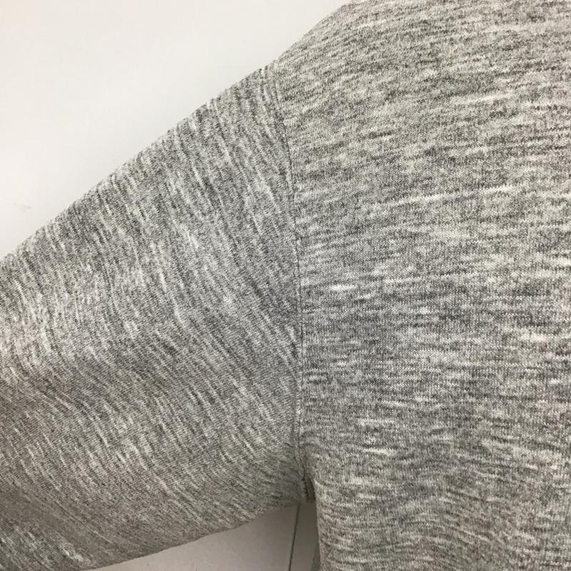 ザノースフェイス THE NORTH FACE パーカー 長袖 NT12140 スクエアロゴ フルジップ XL ロゴ、文字 灰 / グレー /  メンズ USED 古着 中古 10116514