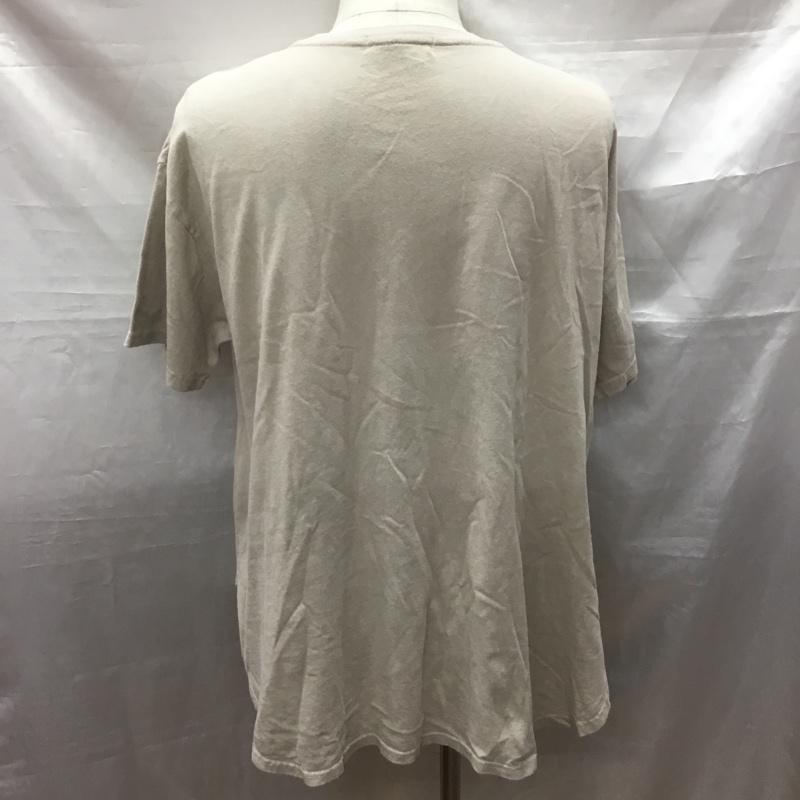 ユーエスポロアッスン U.S.POLO ASSN. Tシャツ 半袖 L ロゴ、文字 茶 / ブラウン /  メンズ USED 古着 中古 10116911