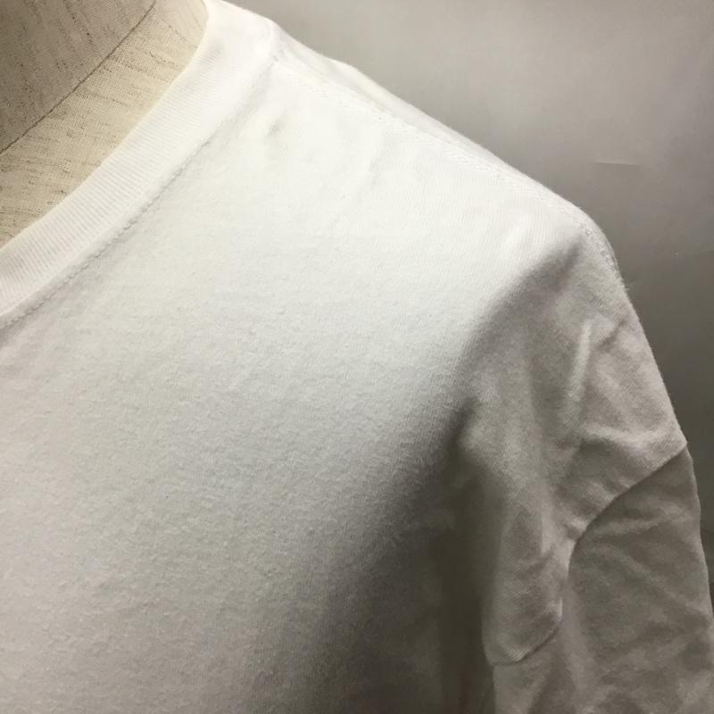 エクストララージ XLARGE Tシャツ 半袖 半袖カットソー プリントTシャツ クルーネックカットソー L ロゴ、文字 白 / ホワイト /  メンズ USED 古着 中古 10115157