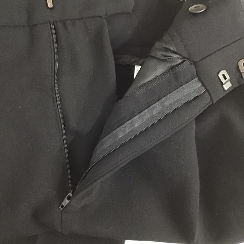 ザラ ZARA パンツ スラックス M 無地 黒 / ブラック /  レディース USED 古着 中古 10129264