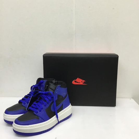 ナイキ NIKE スニーカー スニーカー DN3253-204 Nike Women s Air Jordan 1 High Elevate Hyper Royal エアジョーダン1 ハイ エレベート ハイパー ロイヤル 23.5cm ロゴ、文字 青 / ブルー / X 黒 / ブラック / X 白 / ホワイト /  レディース USED 古着 中古 10116030
