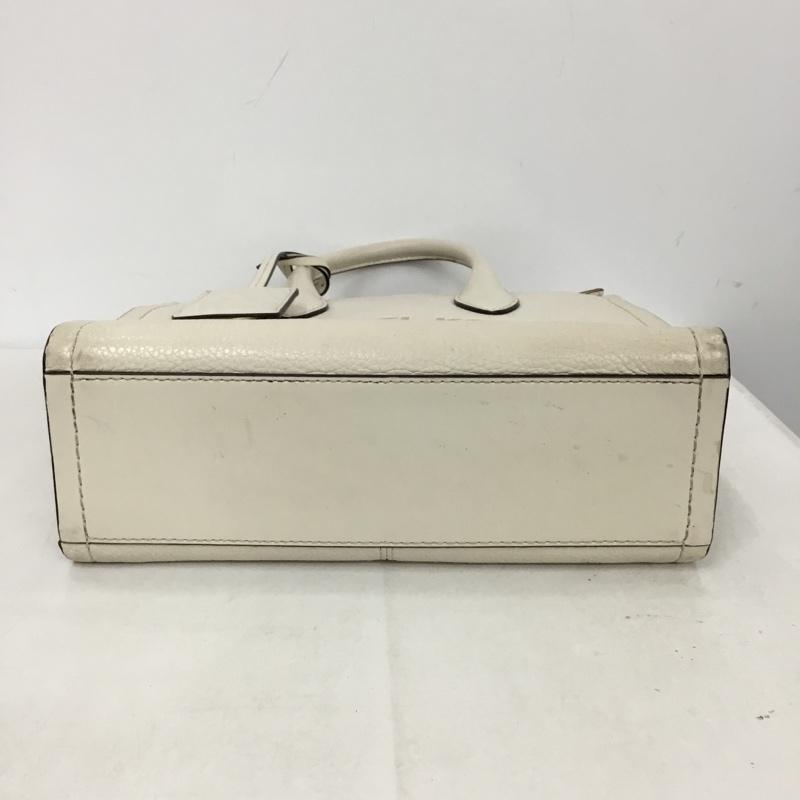 マイケルコース MICHAEL KORS ハンドバッグ ハンドバッグ 35S2G7ZC5L ロゴ、文字 アイボリー / アイボリー /  レディース USED 古着 中古 10138868