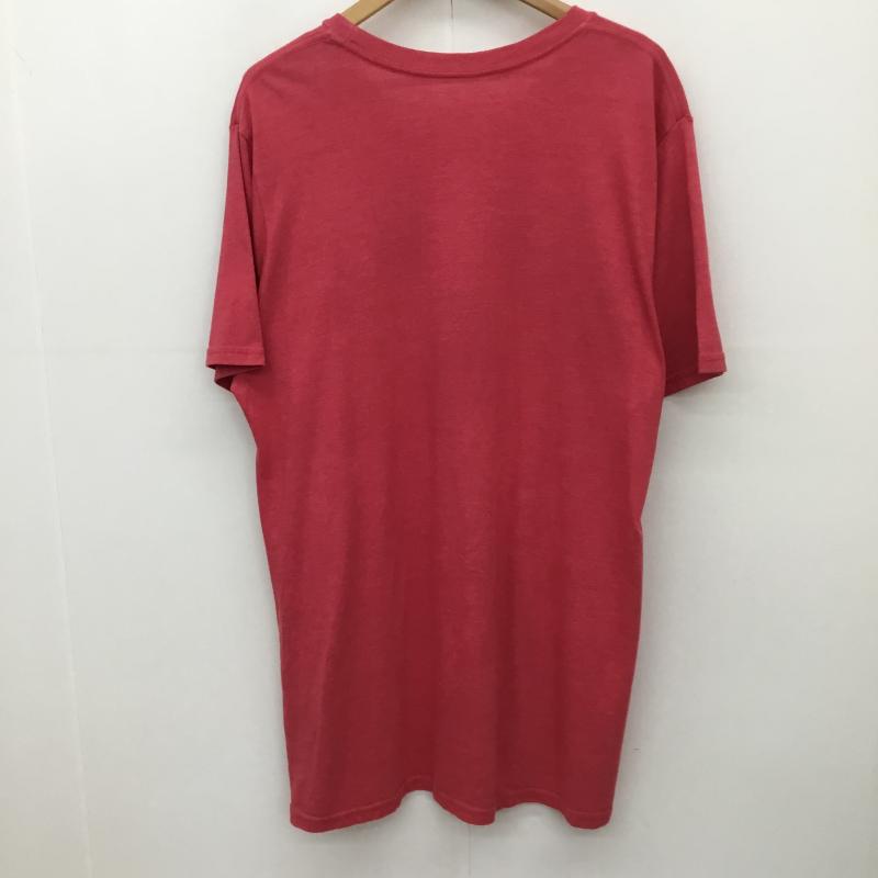 ユーズドクロージング used clothes Tシャツ 半袖 XXL キャラクター 赤 / レッド /  メンズ USED 古着 中古 10133847