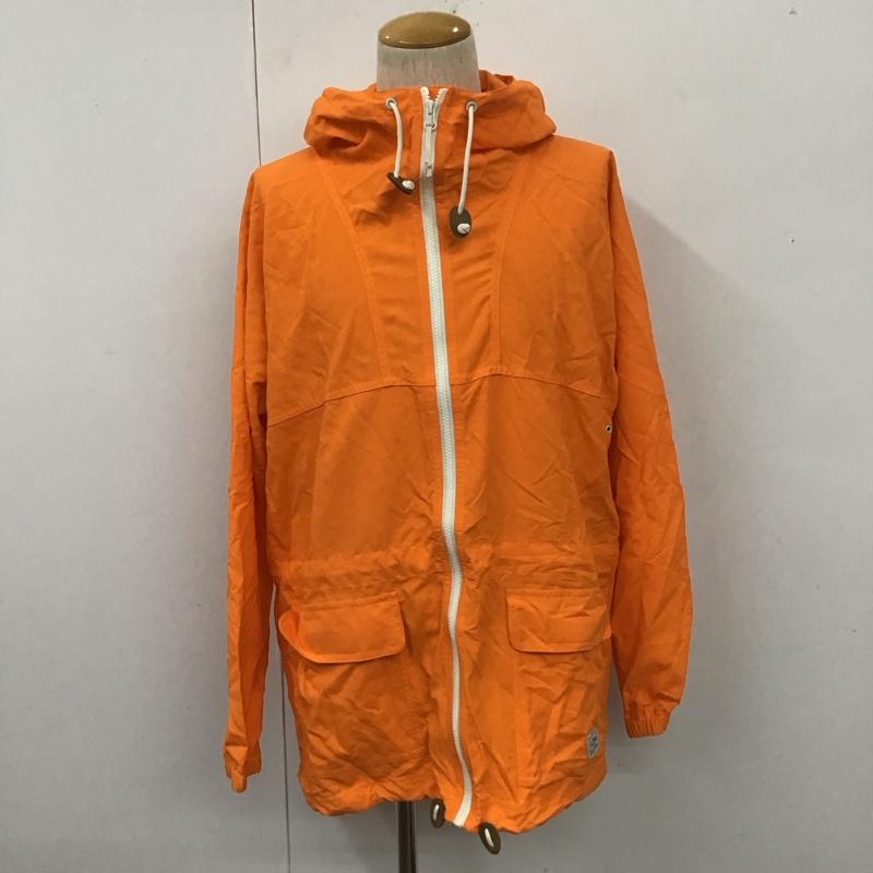 エルエルビーン L.L.Bean ジャケット、上着 ジャンパー、ブルゾン ジップアップジャケット ジャンパー ジャケット ナイロンジャケット アウター S ロゴ、文字 橙 / オレンジ /  メンズ USED 古着 中古 10110401