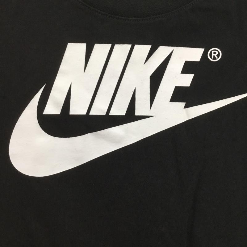 ナイキ NIKE Tシャツ 半袖 86E765-023 116-122cm 6-7YRS タグ付き L ロゴ、文字 黒 / ブラック /  ボーイズ USED 古着 中古 10133008