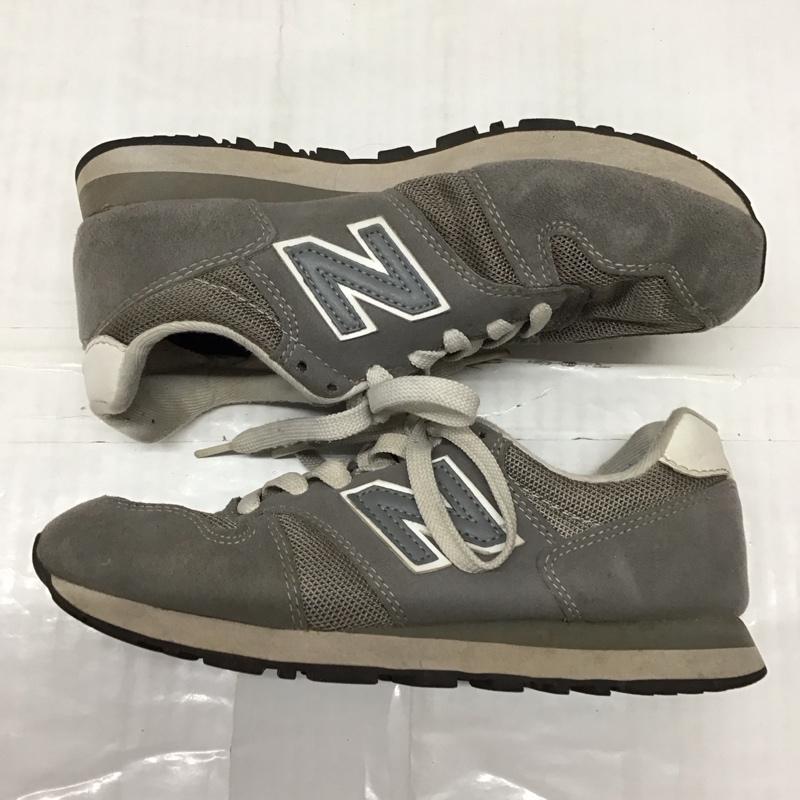 ニューバランス New Balance スニーカー スニーカー M340GY メッシュ 23.5cm 23.5cm ロゴ、文字 灰 / グレー /  レディース USED 古着 中古 10118784
