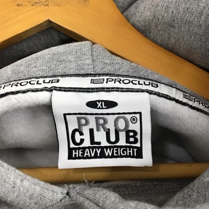 プロクラブ PRO CLUB パーカー 長袖 長袖パーカー プルオーバーパーカー スウェット XL 無地 灰 / グレー /  メンズ USED 古着 中古 10151143