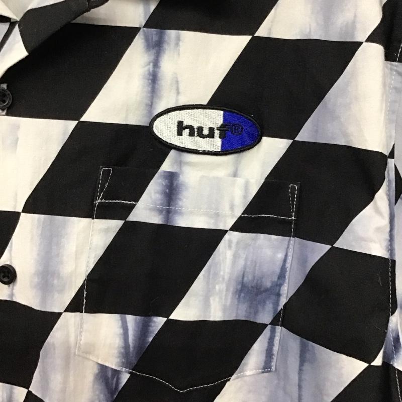 ハフ HUF シャツ、ブラウス 半袖 半袖シャツ プリントシャツ ポケットシャツ L プリント マルチカラー / マルチカラー /  メンズ USED 古着 中古 10137225